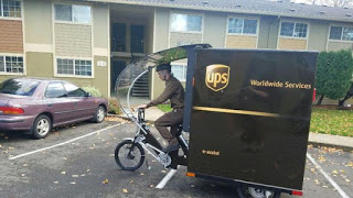 UPS Experimenting With E-Bike Delivery